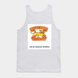 7th Air Defense Artillery (right version) Tank Top